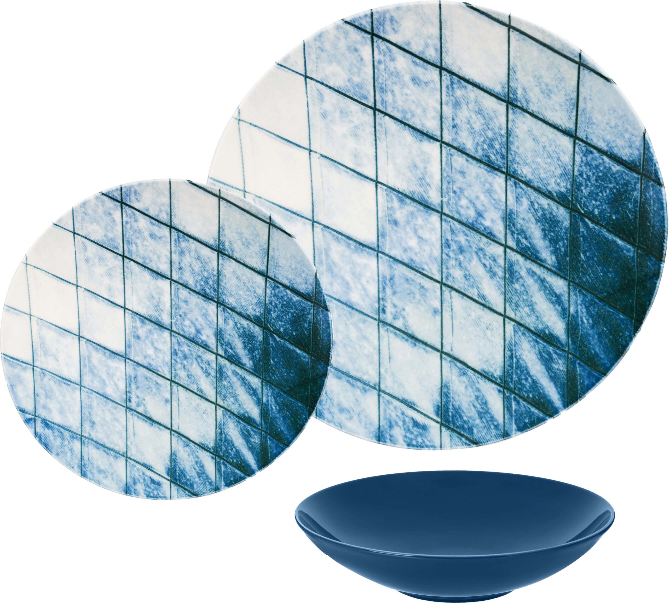 191_gedkkvf6gnq13k5i_xme5fv.jpg طقم عشاء بورسلين لوتس، 18 قطعة - ديملا ميكس اند ماتش كيجالي أزرق - الصورة 1