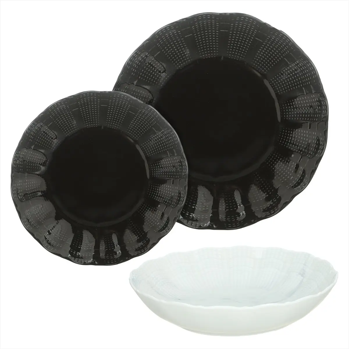 1_72__36_22_lldrgy.webp طقم عشاء بورسلين لوتس، 18 قطعة - اسود - الصورة 1