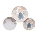 طقم عشاء كوب  بورسلين لوتس، 18 قطعة  ديجيتال شيروتي