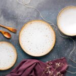 طقم عشاء كوب  بورسلين لوتس، 18 قطعة  لا هاي