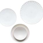 طقم عشاء بورسلين لوتس،24قطعة  ميكس أندماتش فولهام