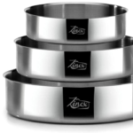 الزينوكي طقم صواني فرن ستانلس 3 قطع