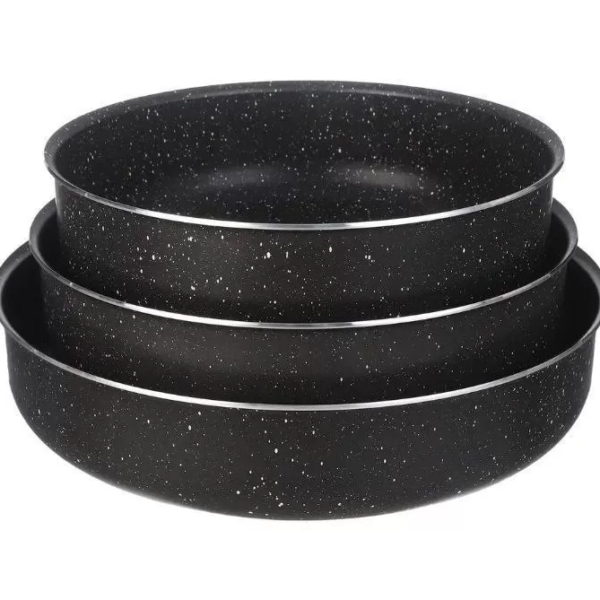 طقم صواني فرن جرانيت سلسبيل 3 قطع