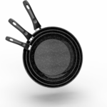 طقم مقلاية جلاكسي جرانيت 3 قطع