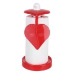 حامل مناديل لمسة قلب