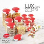 طقم برطمانات لمسة 12 قطعه