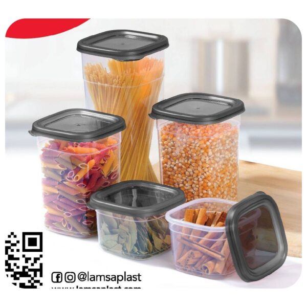 طقم برطمانات فريش لمسة 5 قطع